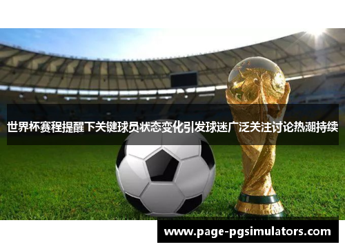 世界杯赛程提醒下关键球员状态变化引发球迷广泛关注讨论热潮持续